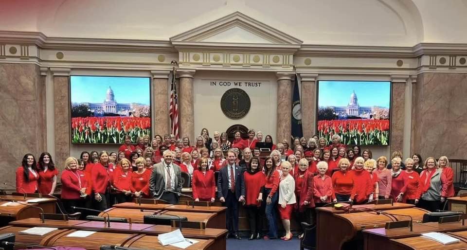 KFRW members at Legislative Day in Frankfort